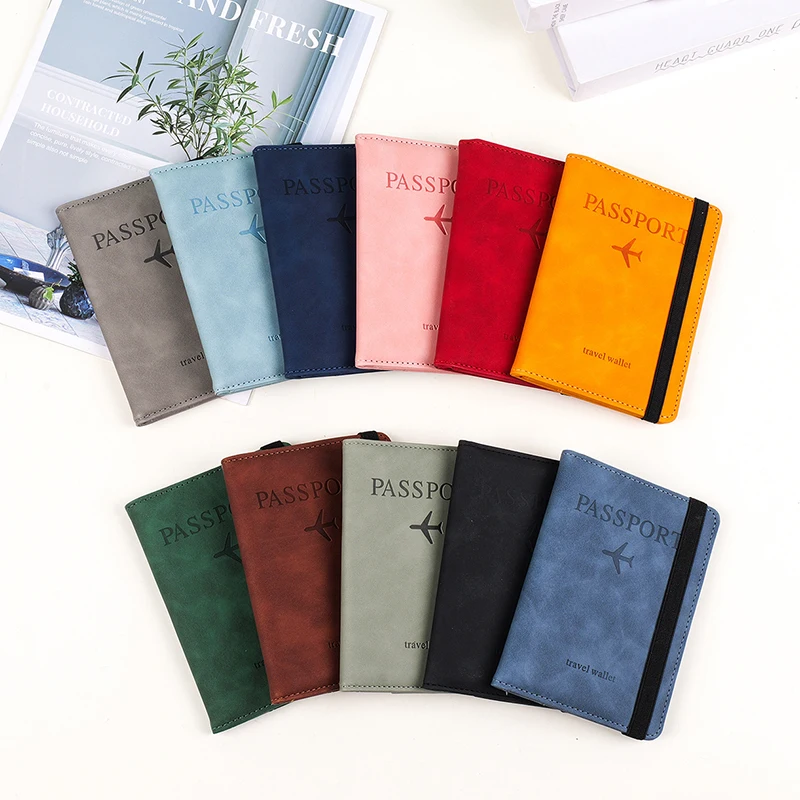 

Women Men Passport Holder for Travel Essentials Passport Wallet Cover Case for Travel Accessories Passport Book Holders Case