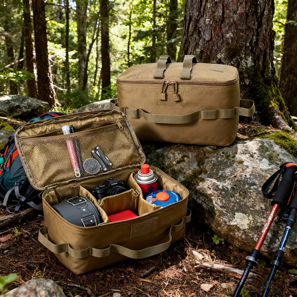 

Сумка для пикника на открытом воздухе, ударопрочная сумка для хранения бензобака, многофункциональная сумка для инструментов, снаряжение для кемпинга, пакет большой емкости
