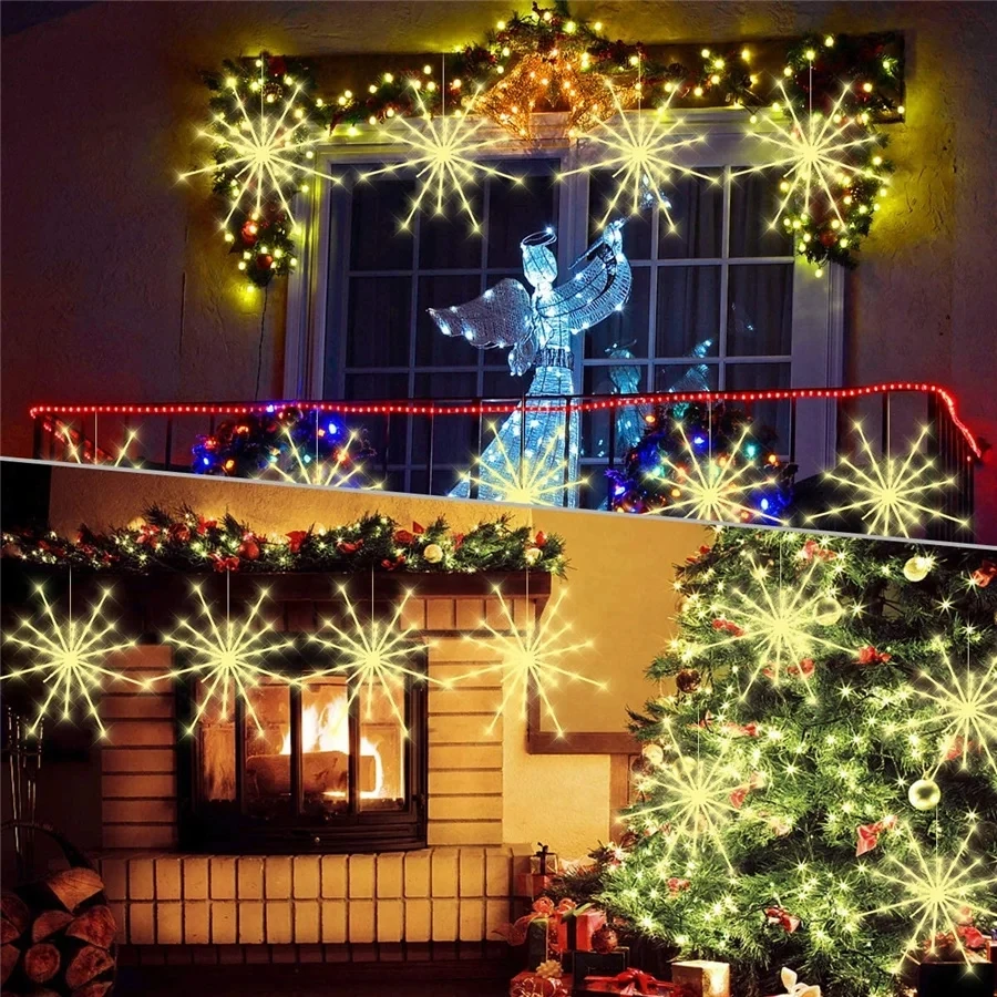 tirvose-112led-hanging-exploding-star-firework-string-light-battery-powered-christmas-fairy-lights-garland-for-party-patio-decor