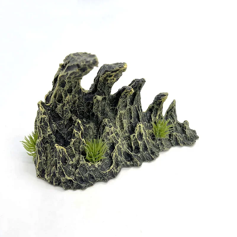 Resin Aquarium Decoration Fish Tank Simulated Canyon Ornament Acuario Rocks for Aquarium Fish Decor