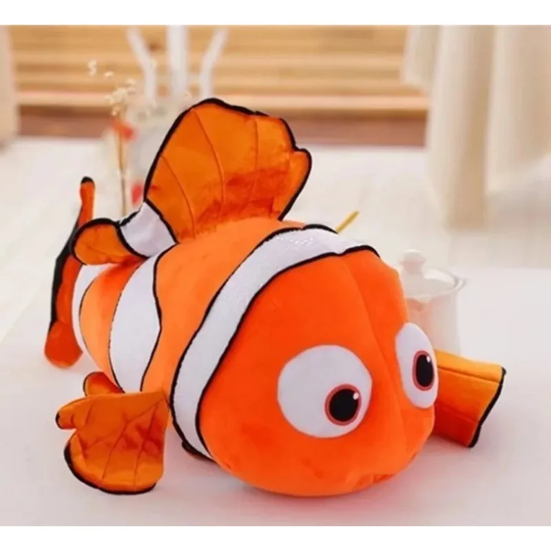 

25 см Kawaii Nemo плюшевая кукла мультяшный фильм Disney Finding Nemo плюшевые игрушки мягкая кукла Дори рыба подушка рождественский подарок