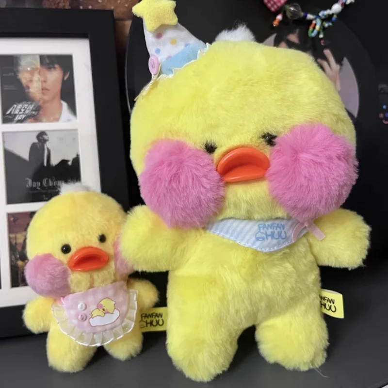 

Новый горячий Фаньфанчу, желтая утка, плюшевая подвеска, милая чудо-утка, кукла, подарок на день рождения для друзей