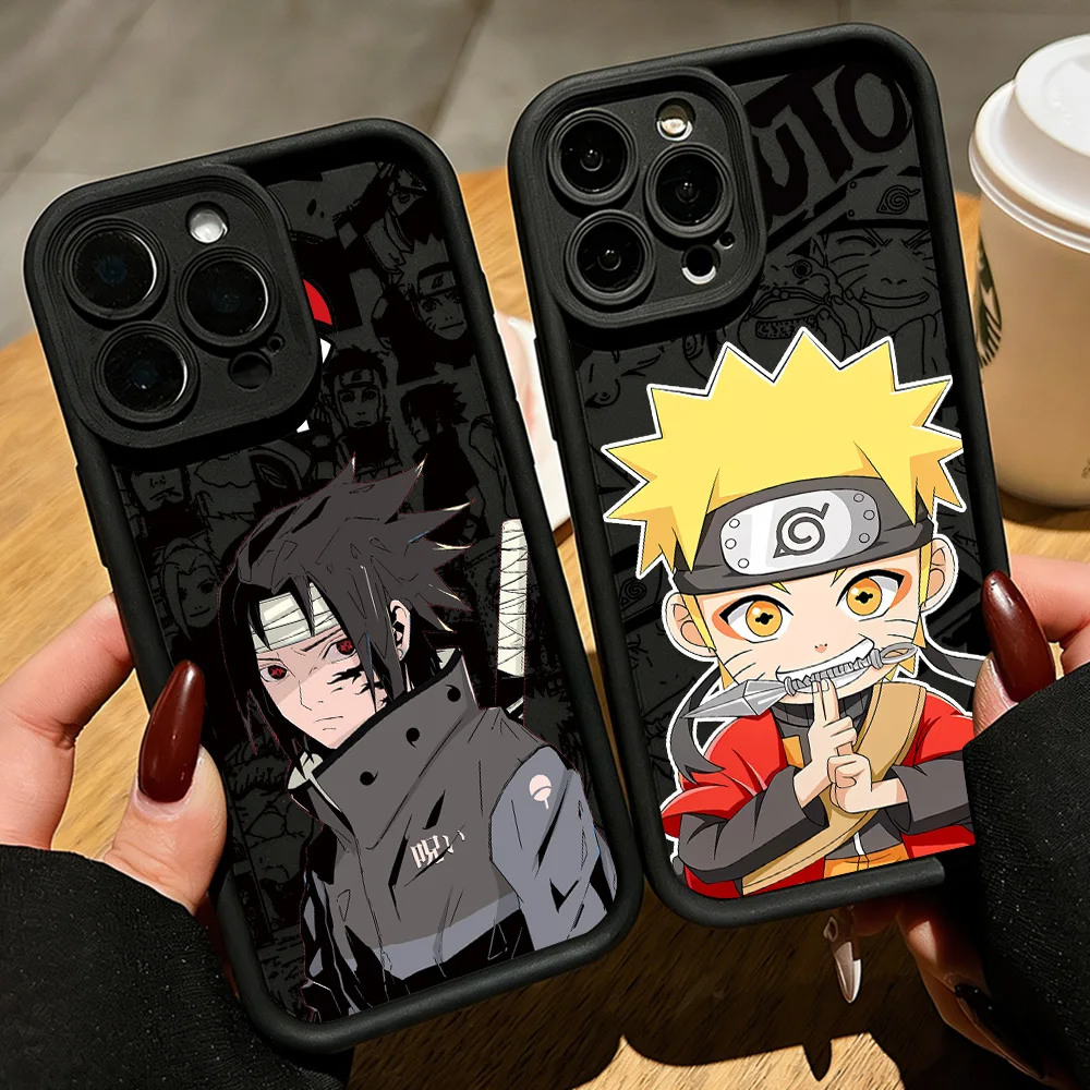 Cartoon N-NarutoS S-SasukeS Phone Case For Infinix Hot Note Zero 80 90 60 50s 50x 50 40s 40 GT 20 30 Smart 10 Pro Plus Play 4G5G