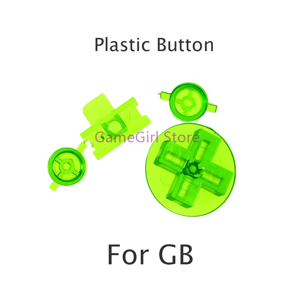 1set Multi-Color Plastic Buttons for Gameboy Classic GB Game Console Repair Replacement Accessories