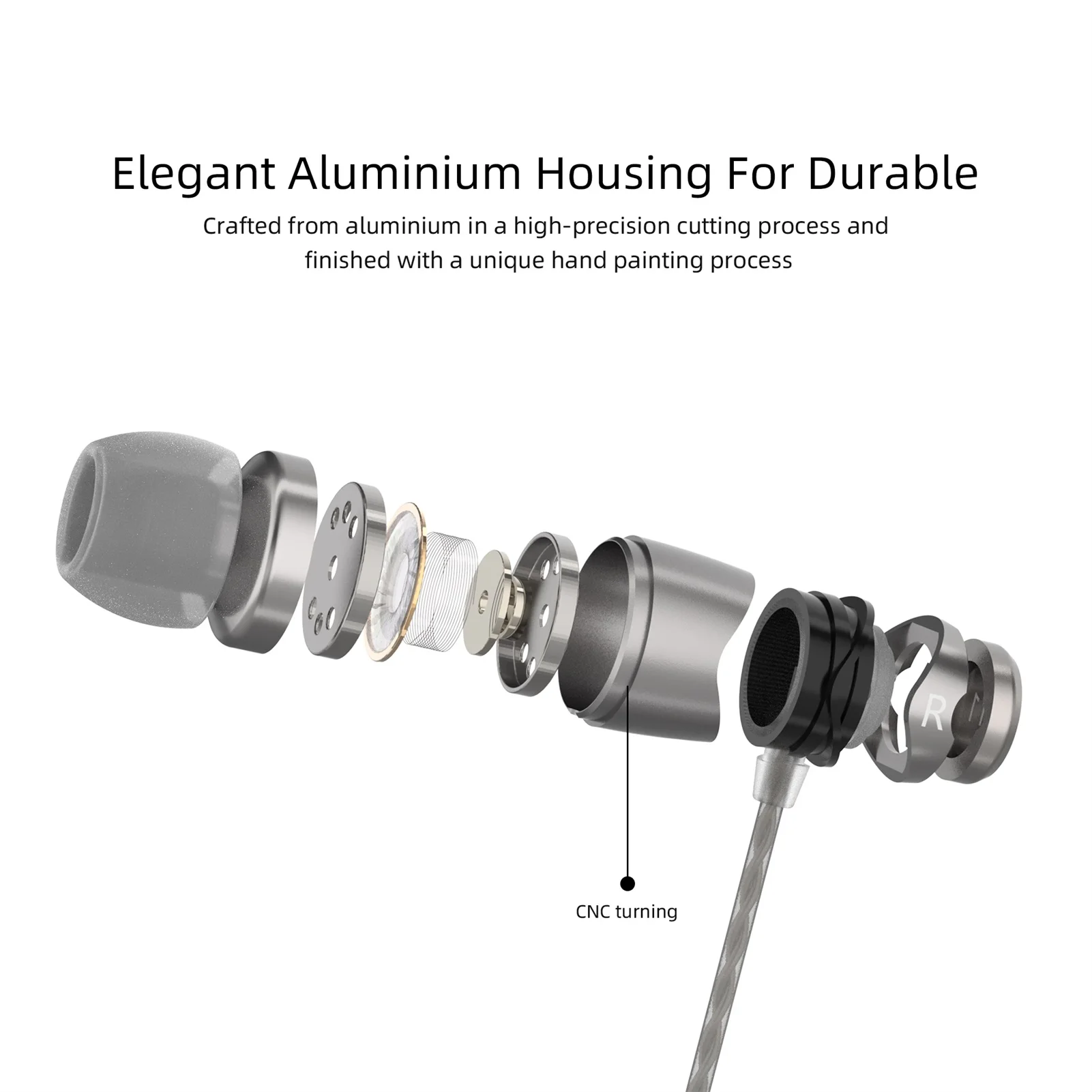 سماعات أذن سلكية من SoundMAGIC E11 بدون ميكروفون سماعات ستيريو هاي فاي عزل الضوضاء في الأذن سماعة أذن قوية خالية من التشابك