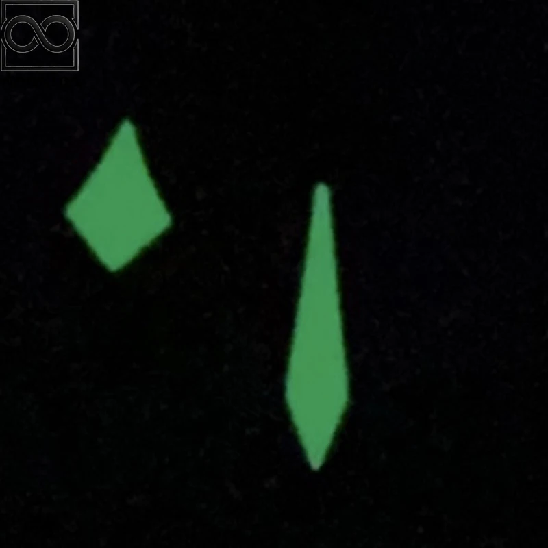 NOOKIDA в форме меча, зеленые светящиеся стрелки для часов NH35/NH36/4R/7S, модифицированный механизм, серебряные/розовые стрелки для часов, стрелки «сделай сам»