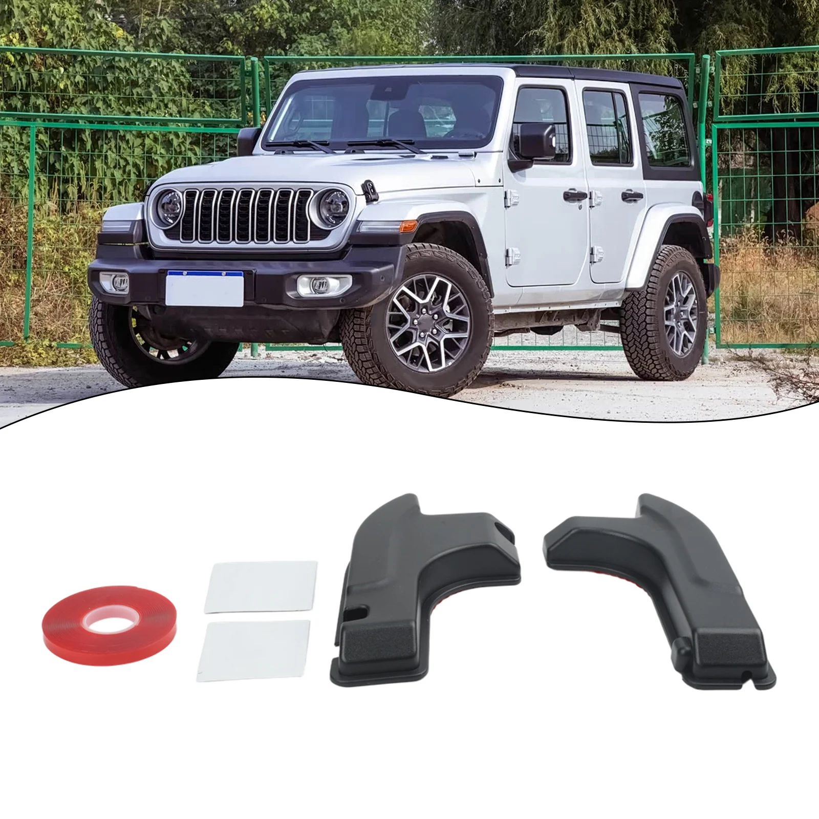 

Rear Windshield Heater Cover Rear Defogger Cable Cover Vehicle Accessory Upgrade Black Stylish Vehicle Enhancement
