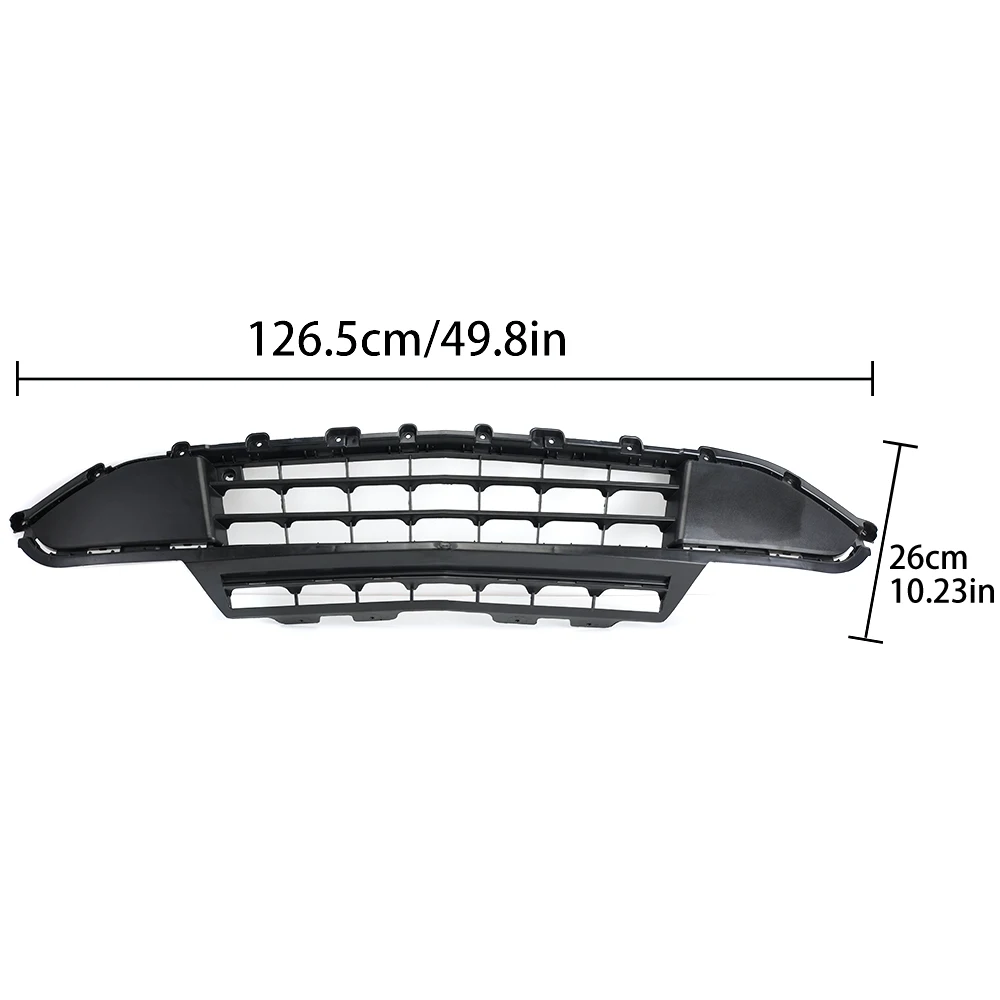 Front Lower Mesh Bumper Grille for Chevrolet Traverse 2018- 2020 front grille Black Racing Grill Car accessories GM84402021