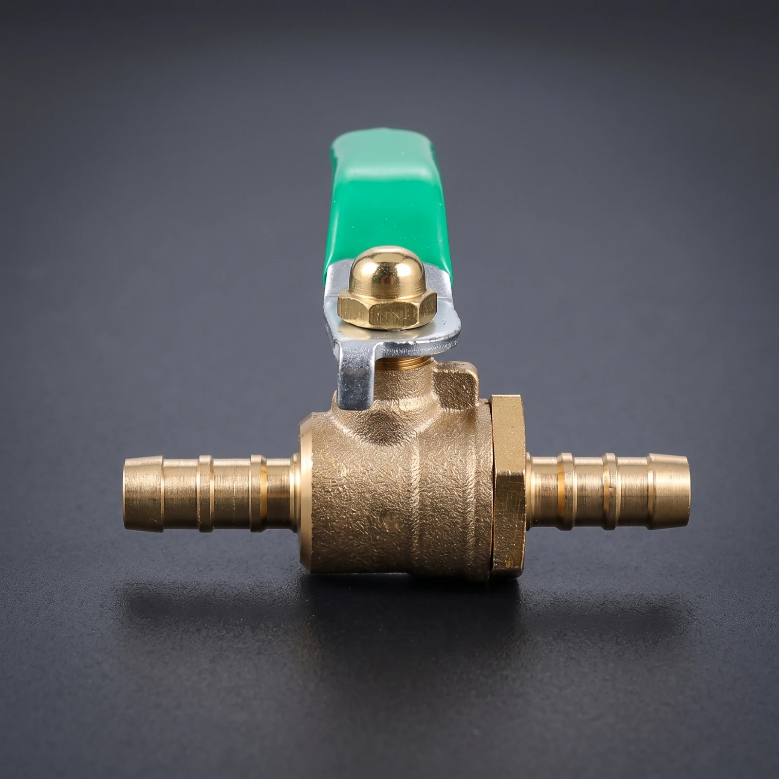 Hose Barb Ball Valve Heavy-Duty Ball Valve with Lever Handle Hose Barb Fitting Thickened Plumbing Part Leak-Unobstructed