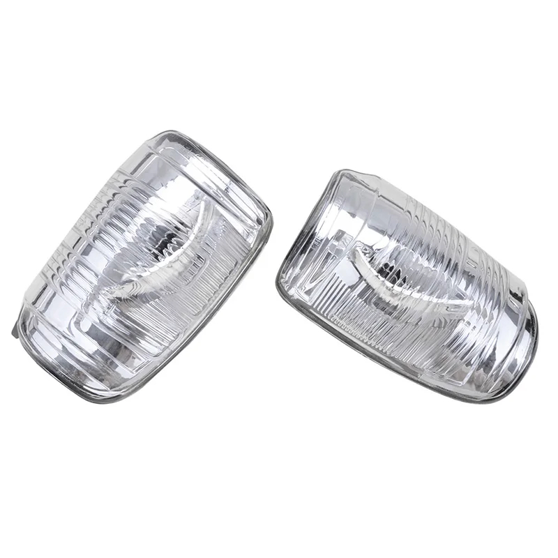 Gương Chiếu Hậu Blinker Chỉ Báo Đèn Ống Kính LED Tín Hiệu Trắng Phù Hợp Với Cho Xe Ford Transit MK8 2014 - 2019 Xe Ô Tô phụ Kiện