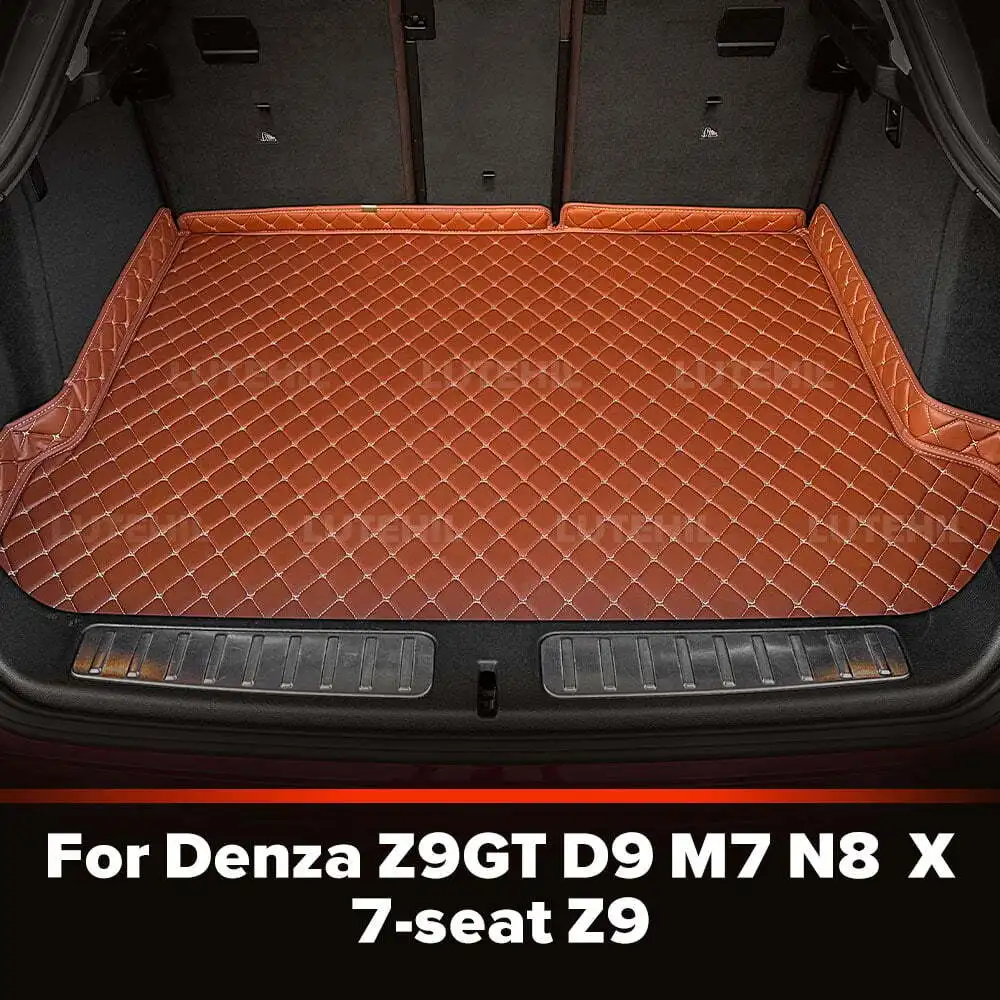

Для Denza Z9GT D9 M7 N8 X 7-местный Z9 индивидуальный коврик в багажник автомобиля, антигрязная накладка, защитный коврик, подкладка для багажника, авто аксессуары для интерьера