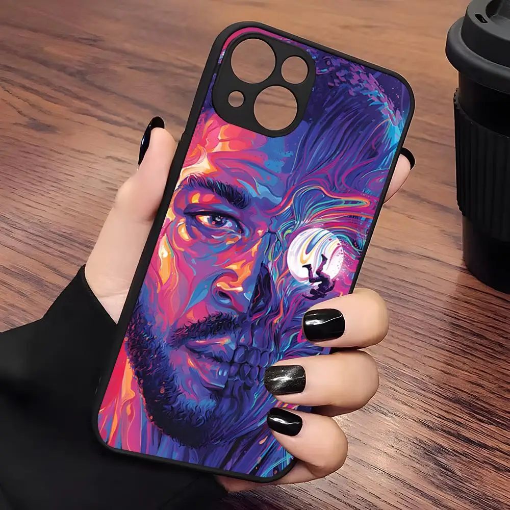 K-Kid C-Cudi Man On The Moon Phone Case Matte Transparent For 16 15 IPhone 12 11 13 14 Pro Max X XR 8 Plus Back Cover