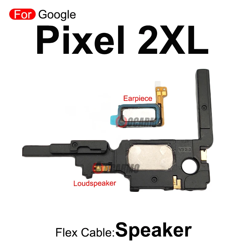 Earpiece Ear Speaker + Loudspeaker For Google Pixel XL  5.5 Pixel2 XL 2XL Repair Parts