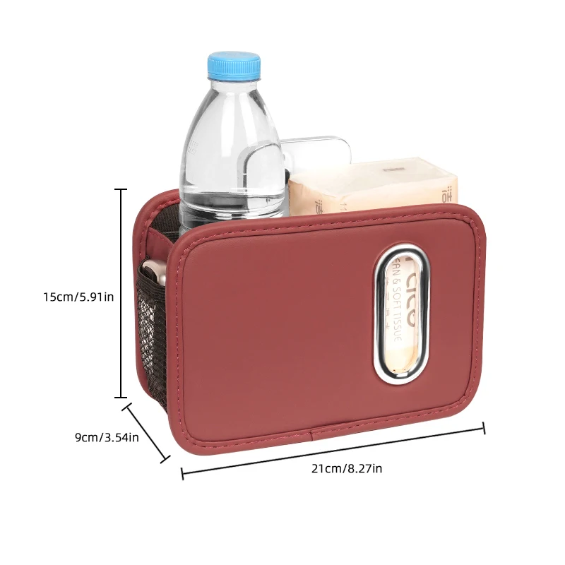 

1Pcs Car door storage tissue box Multi functional storage bag