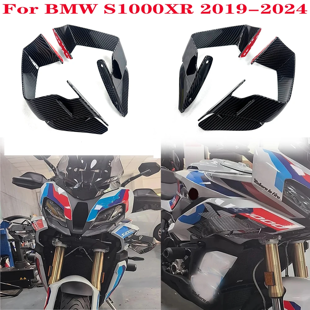 

Motorcycle aerodynamic side spoiler For BMW S1000XR S 1000XR 2019 2020 2021 2022 2023 2024 fairing fixed wing kit new