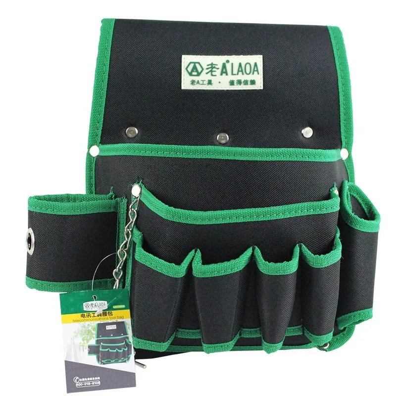 LAOA Tool Waist Bag Multifunctional Electrical Tool Bag Professional Repair Waist Bags Tool Storage