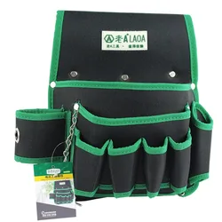 LAOA Tool Waist Bag Multifunctional Electrical Tool Bag Professional Repair Waist Bags Tool Storage