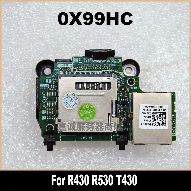 Carte d'entreprise 0X99HC IDRAC 8 pour R430 R530 T430