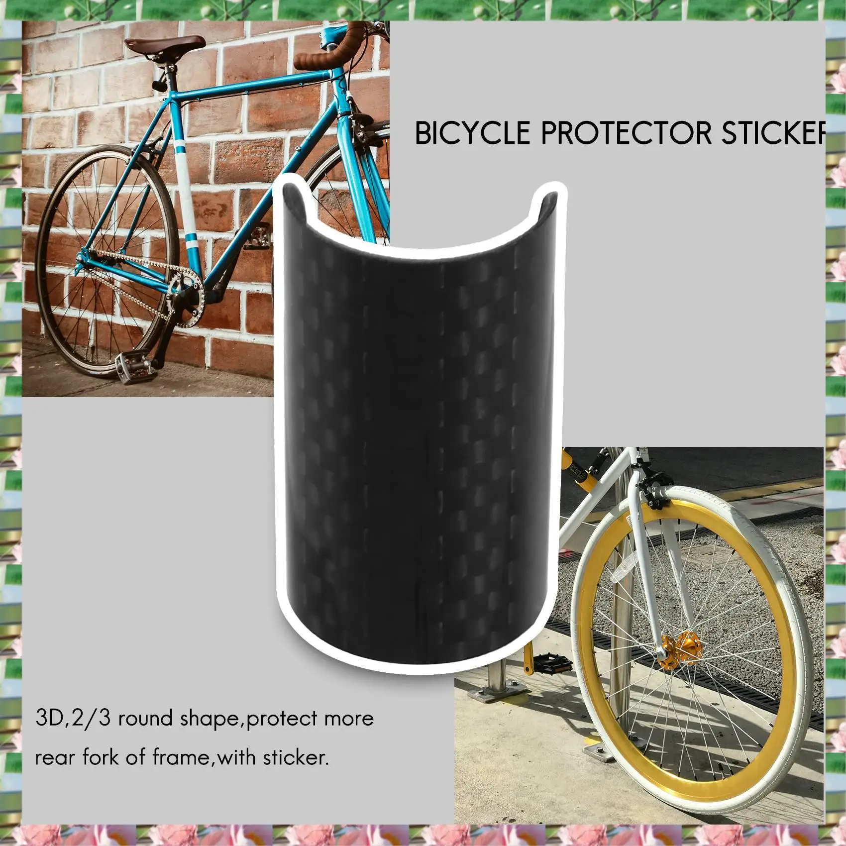 

Спортивная велосипедная цепь E Hook Protector для складного велосипеда Brompton, задняя трехугольная защитная накладка на раму для 3SIXTY, часть опоры цепи,