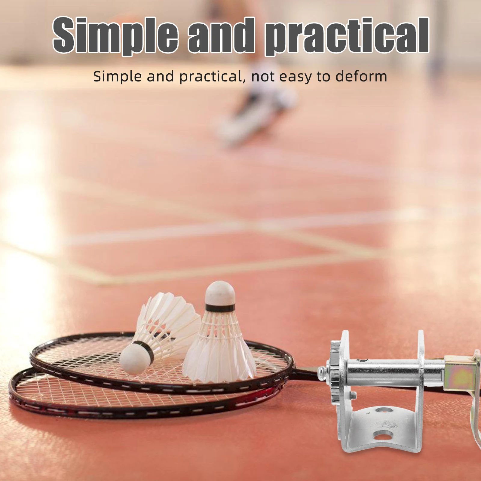 Handslinger Draadspanner Volleybal Badminton Net Spanningsapparaat Sportlier Componenten Gereedschap Duurzaam Metaal Gemakkelijk te installeren