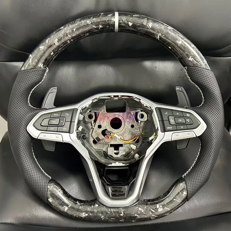 Geschikt voor Volkswagen Golf 8 R GTI MK8, automatische en gesmede carbon fiber stuurwiel auto-accessoires