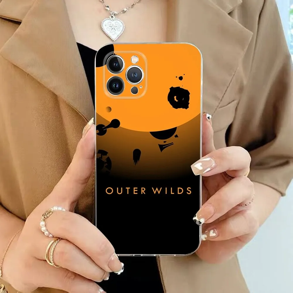 Etui na telefon Outer Wilds Game do iPhone'a 16 15 14 11 12 13 Mini Pro XS Max Cover 6 7 8 Plus X Funda Shell