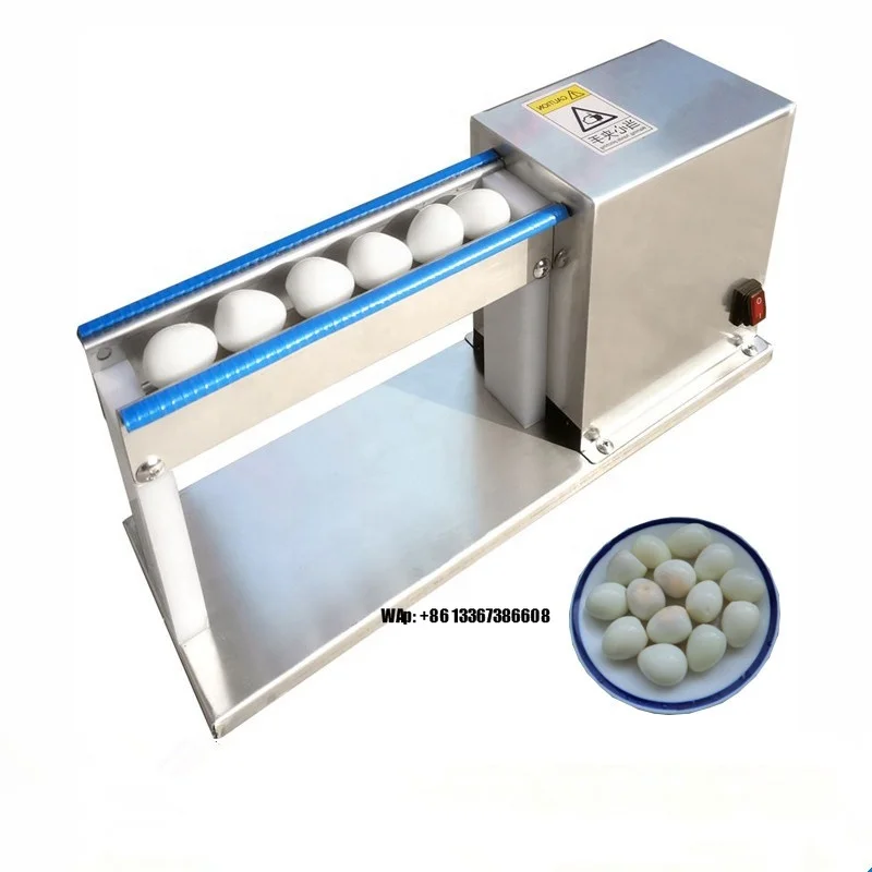 

Advanced Technology Stainless Steel Kitchen Appliance Quail Egg Peeling Shelling Machine Removing Peeler Sheller