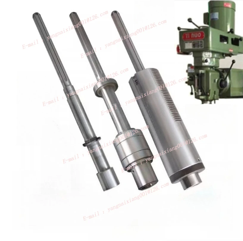 4#5#6# Milling Machine Shaft Spindle Assy Part R8 NT30 NT40 Spindle Assembly Mill Tools