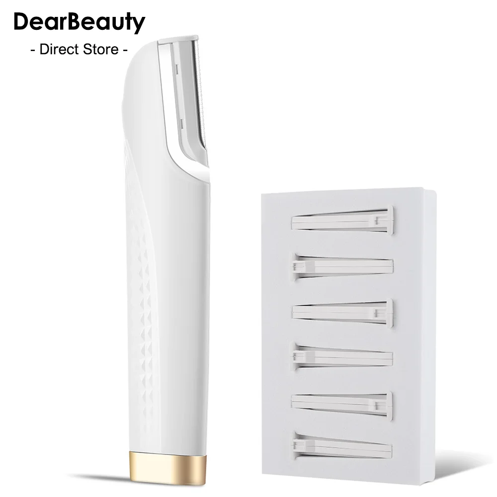 

Sonic Dermaplane Razor for Women Face,3-Speed Rechargeable Dermaplane Razor with 5 Refill Blades,Facial Hair Fuzz Remover