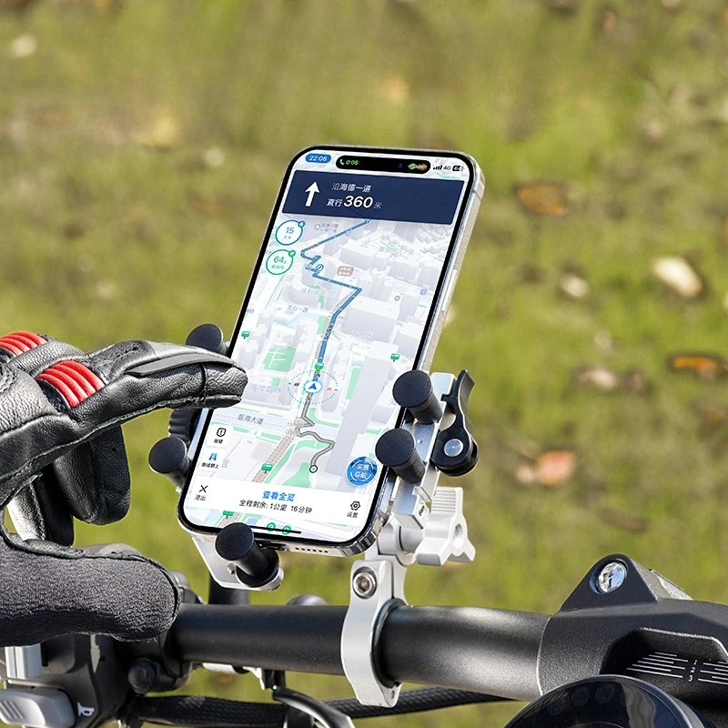 Adjustable Bike Computer Mount Lightweight Durable Damping Aluminum Alloy Stable Bicycle Computer Mount Bicycle Accessories