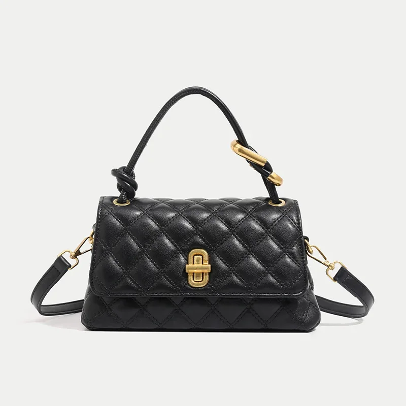 

2025 Women's Vintage Tote Bag, Genuine Leather Multi-way Shoulder Crossbody Purse, Retro Work Bag for Office Commute & Daily Use