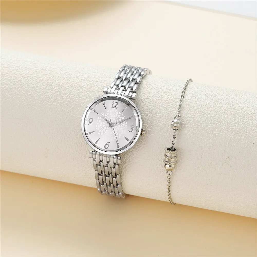 fashion simple women steel quartz dress watch