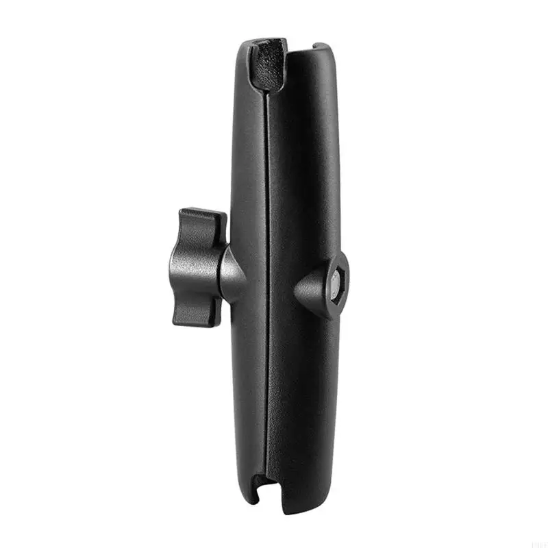 

P9FF Aluminium Alloy Arm 15cm Double Socket Arm with 1 inch Ball Base Mount Motorcycle Camera Extension Arm Replacement