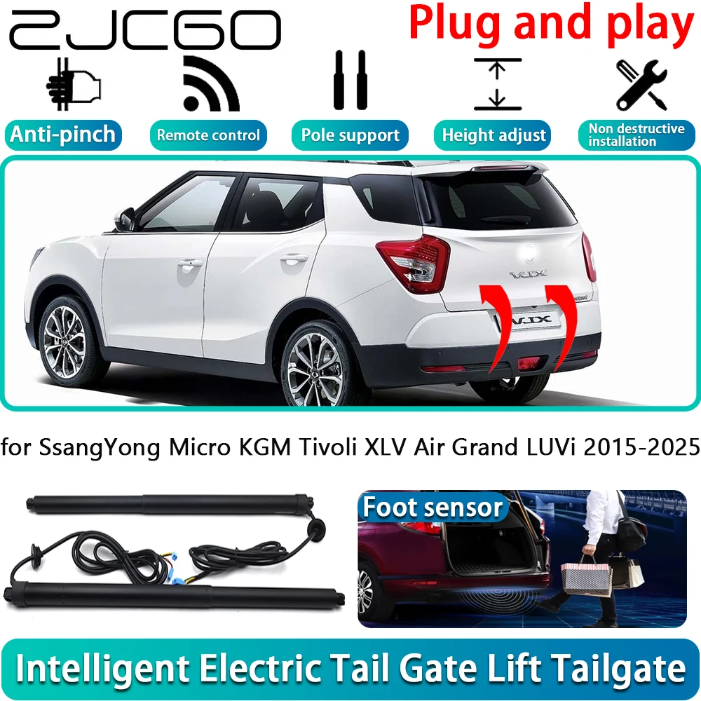 for SsangYong Micro KGM Tivoli XLV Air Grand LUVi 2015-2025 Electric Powered Tailgate Power Liftgate Automatic Tailgate System
