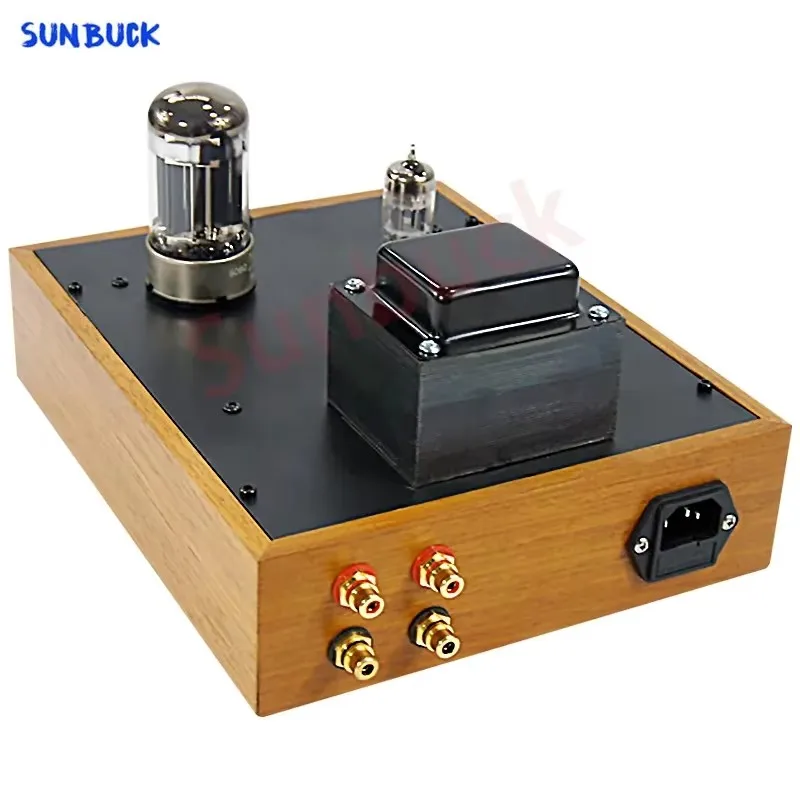 Sunbuck 12AT7 6080 Vakuum-Röhrenverstärker, 0 Lärm, 16 Ω, 600 Ω, 1 W, Kopfhörer-Vakuumröhrenverstärker, Audio