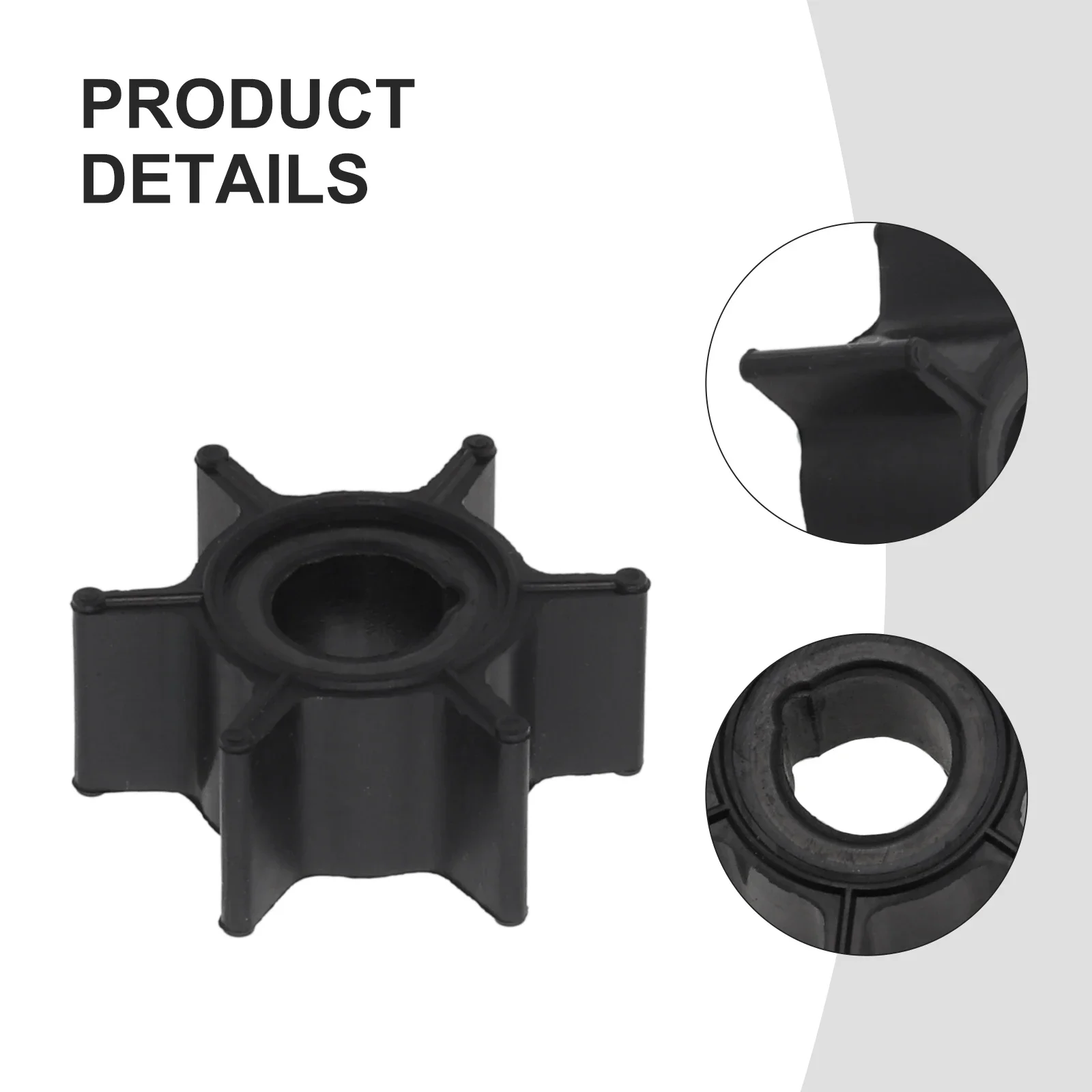 Water Pump Impeller For Mercury For Mariner 3.3/4/5/6 Outboard 47-16154-3 Water Pump Impeller Boat Parts Accessories