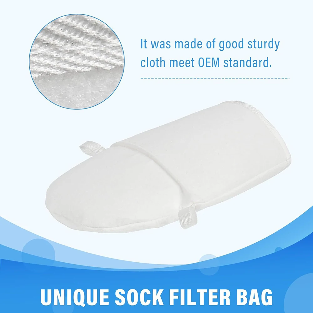 Pool Spa Part For LA Spas For Aqua Filter Bags Non-woven Fabrics Unique Design Sock Filter Pool Cleaning Accessories