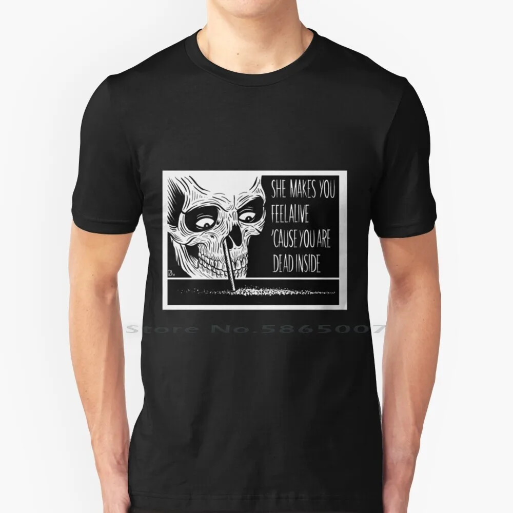 Dead Inside | Perfect Gift T Shirt 100% Cotton Skullshirt Dead Inside 0 Dead Inside 4 Dead Inside 5 Dead Inside 6 Dead Inside 7