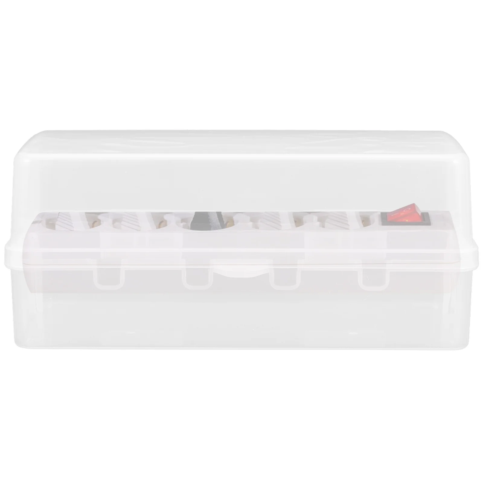 في الهواء الطلق مقاوم للماء صندوق قطاع الطاقة غطاء مقبس بلاستيكي شفاف مانعة لتسرب الماء منفذ كهربائي حامي للاستخدام في الهواء الطلق #1