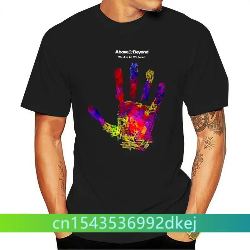 

Above And Beyond We Are All Need MenTech Funny Short Sleeve T-ShirtF