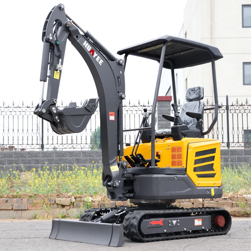 CE EPA EURO 5 Mini Excavators 2 Ton Price Multifunctional Hydraulic Micro Digger Machine Customize Mini Small Garden Excavator