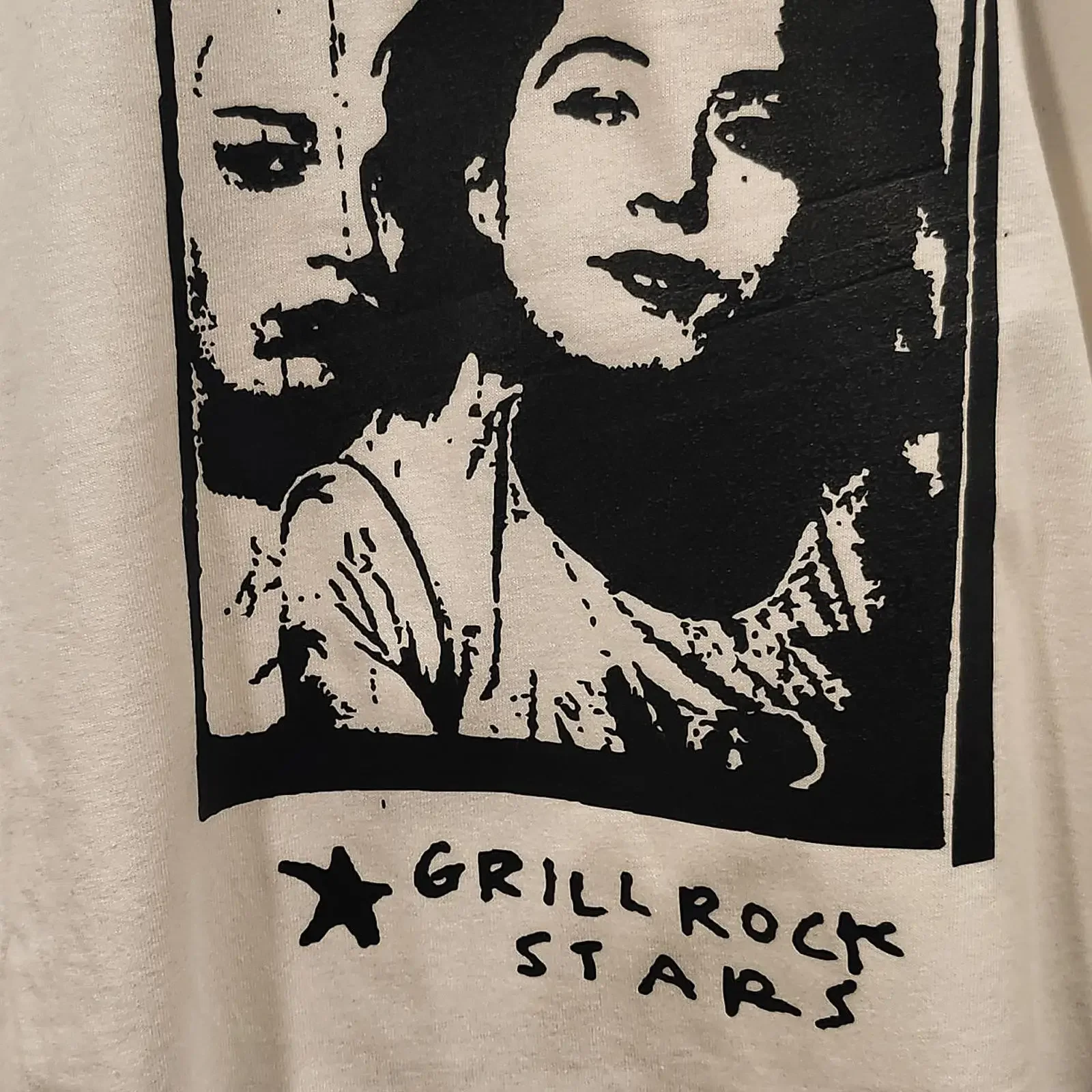 Bikini Kill Grill Rockstars vintage Washed streetwear Breathable graphic Top For Everyday Wear Stylish Casual Comfortable