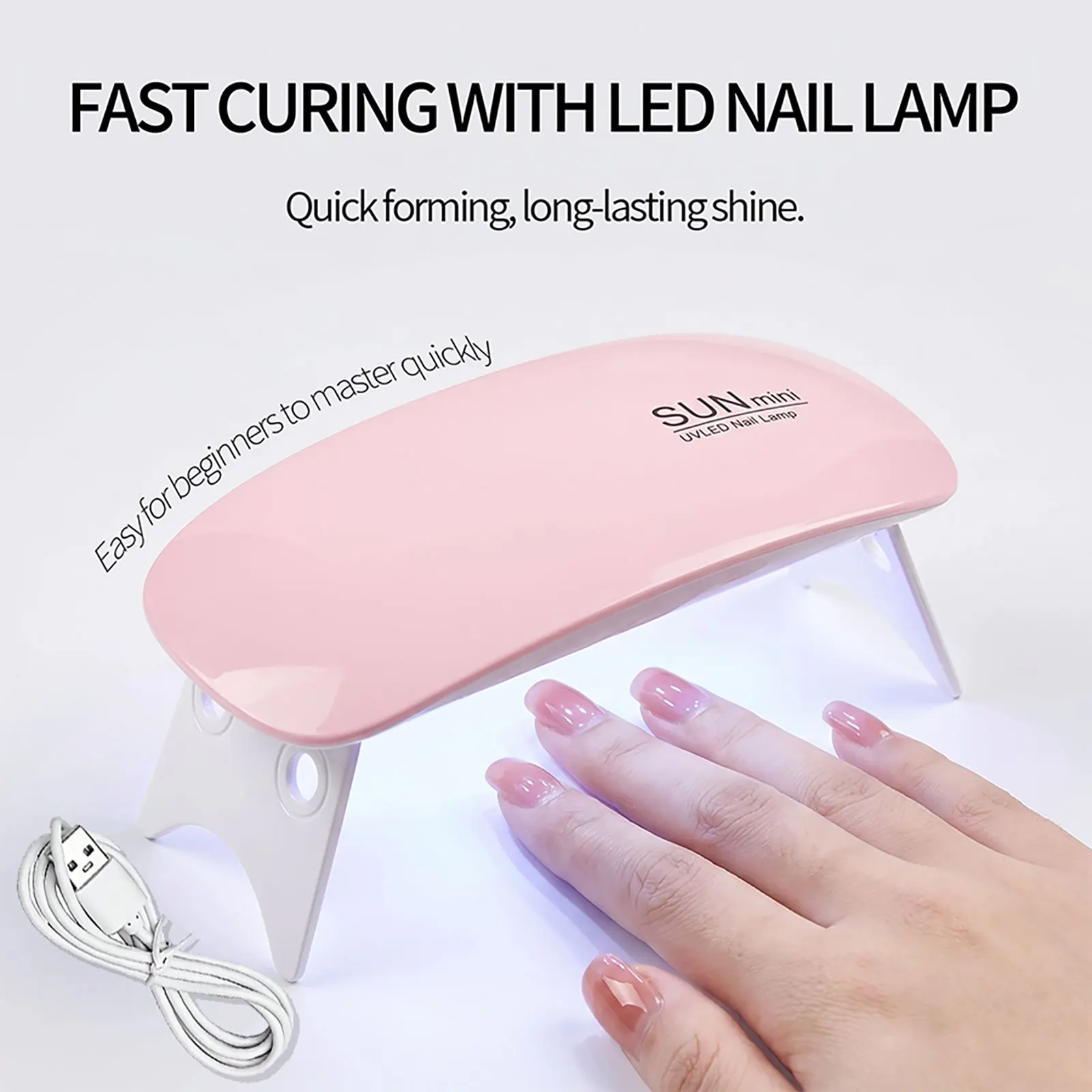 Ovanlee 2-Tube Form-Free Poly Gel Nail Kit – 30ml Builder Gel with Mini UV/LED Lamp, 100 Pcs Nail Tips, Files & Complete Liquids for Direct Application & Long-Lasting Extensions gallery 1