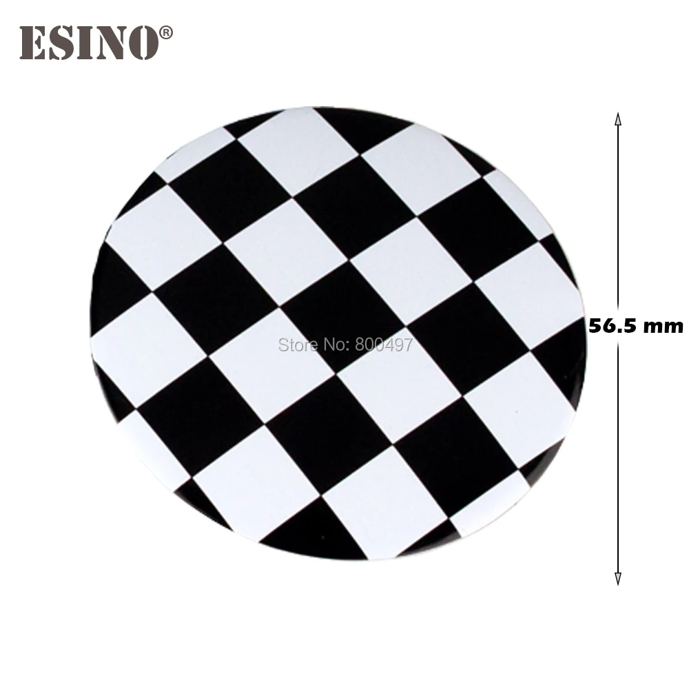 4 x Car Styling F1 Racing Flag 3D Metal Chrome Aluminium Alloy Wheel Center Cap Stickers Wheel Hub Cap Decals 3D Emblems Badges view 5