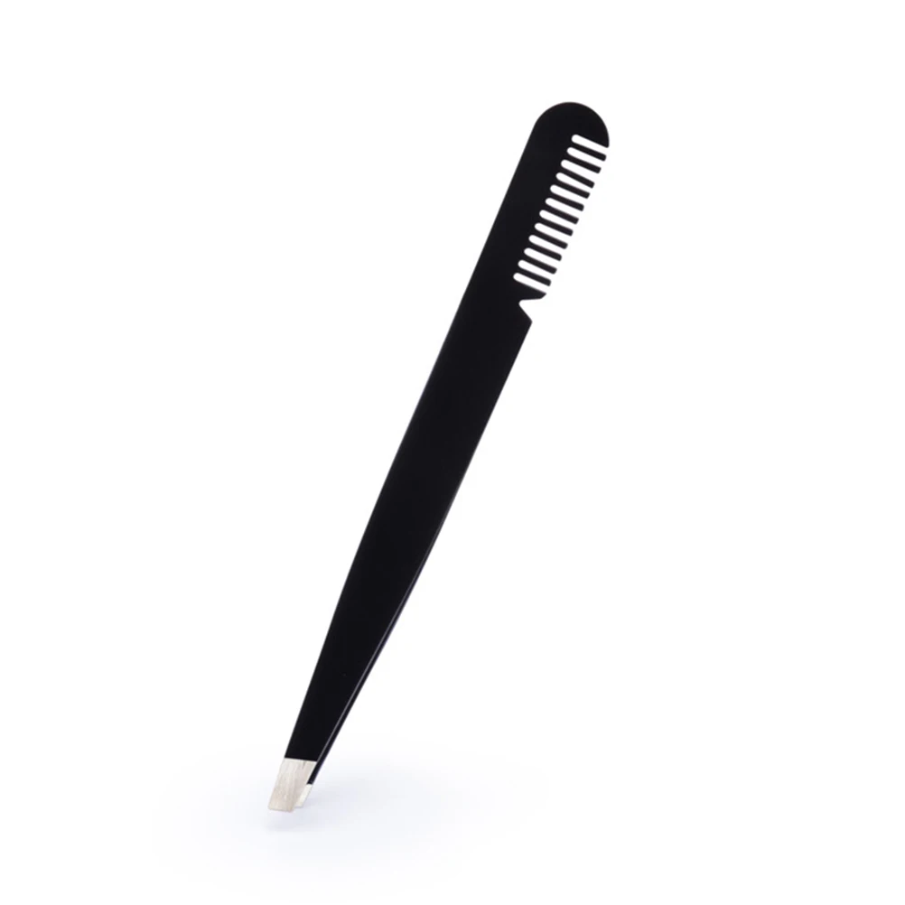 

Eyebrow Tweezer Clip Lash Stainless Steel Tweezers Eyelashes Extension Makeup Tools Professional Personal Use Lightweight
