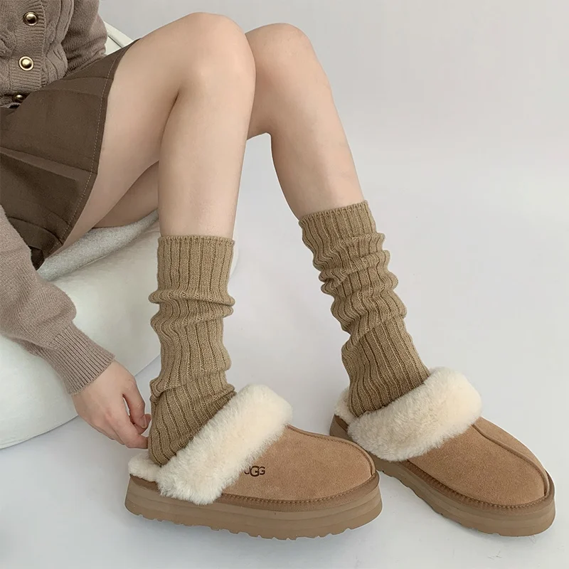 

Ночная учебная комната, коричневые женские леггинсы до середины икры, зимние сапоги с манжетами, Sos, весна, осень, зима, всесезонные