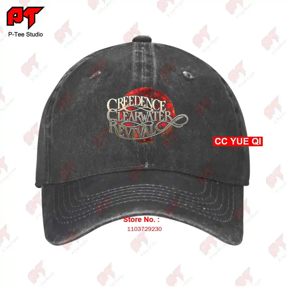 Creedence Clearwater Revival Ccr Logo Baseball Caps Truck Cap SMDA