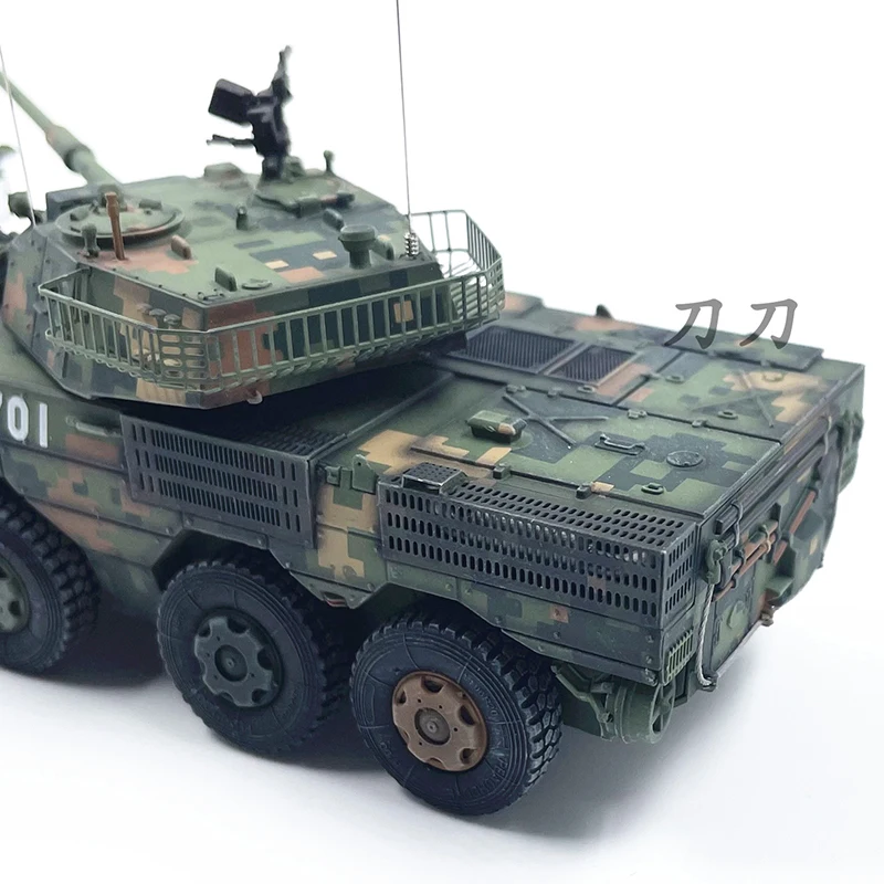 1:72 Scale Chinese ZTL-11 Wheeled Jungle Digital 93 Military Parade Simulation Multi-wheeled Vehicle Finished Model