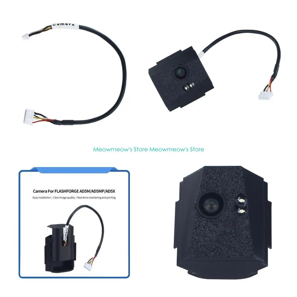 

W91A Professional Printer Camera Real Time High Hesolution Remote Monitor for AD5M AD5MP AD5X Printer Accessories