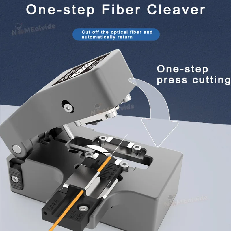 P-10 Quality Cleaver High Precision One Step Optical Cutter Fiber Optic Cutting Hine